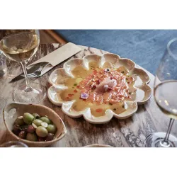 Тарелка d 26 см h2 см Pearl Shell Frutti di Mare P.L. [4]