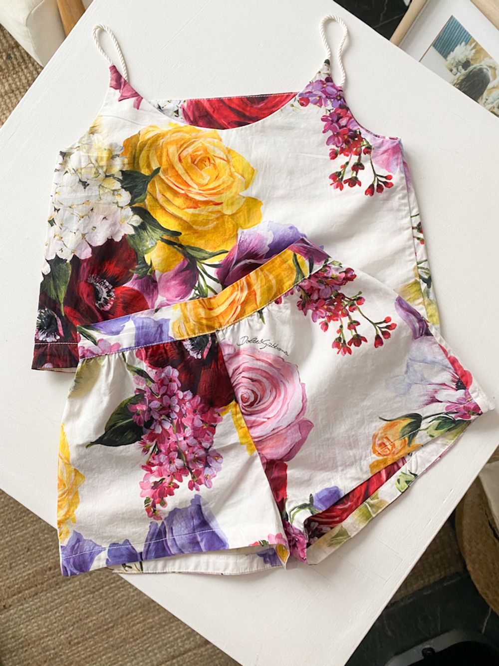 Хлопковый костюм Dolce&Gabbana, 98