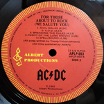 AC/DC / For Those About To Rock - We Salute You (LP)