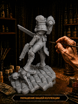 Фигурка, Боевые Сёстры Адепта Сороритас, Warhammer 40 000, высота фигурки 17 см