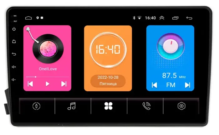 Магнитола для SsangYong Actyon 2005-2010, Kyron, Actyon Sports 2006-2016 - GT9-770 на Android 10