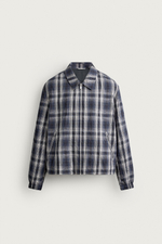 КУРТКА СВОБОДНОГО КРОЯ В КЛЕТКУ — ZARA