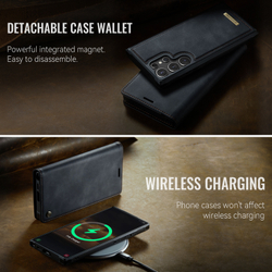 Чехол-кошелек CaseMe 2 in 1 MagSafe Samsung Galaxy S23 Ultra