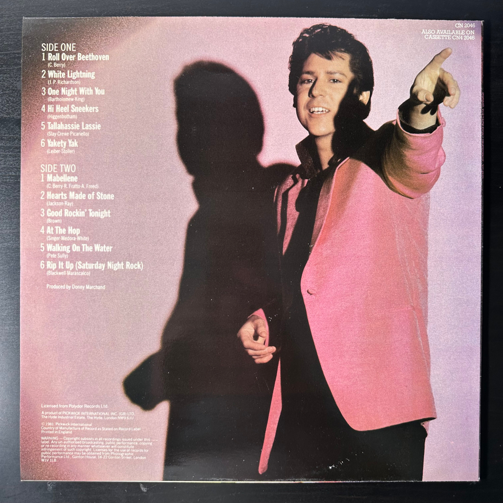 Shakin' Stevens And The Sunsets ‎– Shakin' Stevens And The Sunsets (Англия 1981г.)