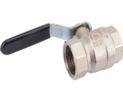 Кран шаровый с фильтром STOUT В-В 3/4" рычаг 25072