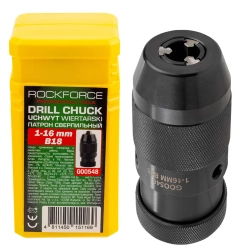 Патрон цанговый для дрели (1-16мм, B18) RockFORCE RF-G00548