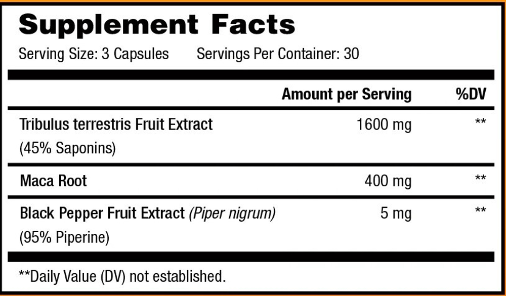 Nutra Champs Tribulus 90 veg caps , Трибулус