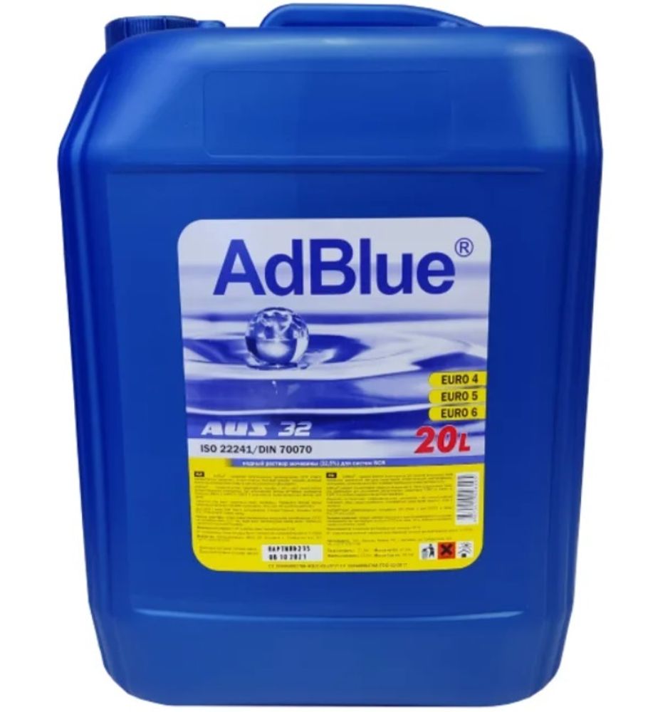 ЖИДКОСТЬ ДЛЯ СИСТЕМ SCR AD BLUE 20L ЖИДКОСТЬ ДЛЯ СИСТЕМ SCR AD BLUE 20L