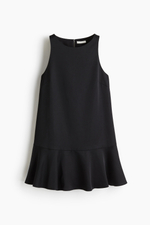 Платье-колокол из смеси со льном - H&M