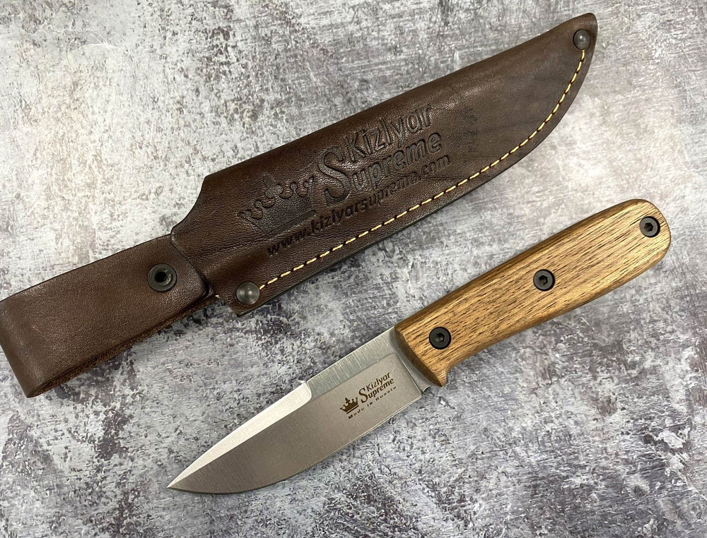 Туристический  нож Colada AUS-8 StoneWash, Kizlyar Supreme, 4650065057387