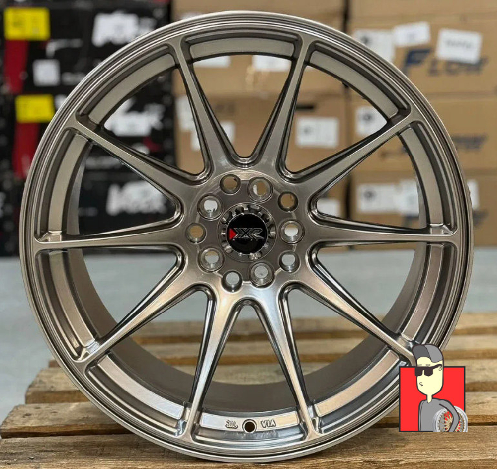 Комплект дисков XXR 527 17x8.25/9.75 et20/20 5x100/5x114.3