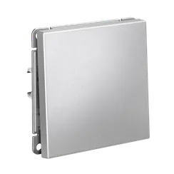 Выключатель одноклавишный Systeme Electric ArtGallery Алюминий GAL000311