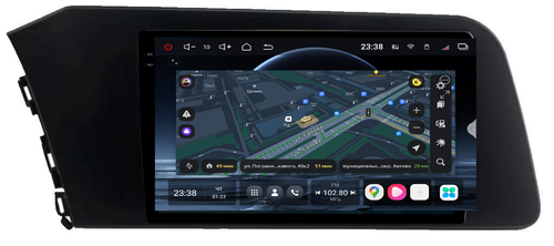 Магнитола для Hyundai Elantra 2021+ - Redpower 85294 PRO/PROmax ТОП звук, 2K QLED, Android 14, Быстрейшая, CarPlay, 4G SIM-слот