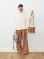 СУМКА «BAD GIRL LARGE» СЕРЫЙ
