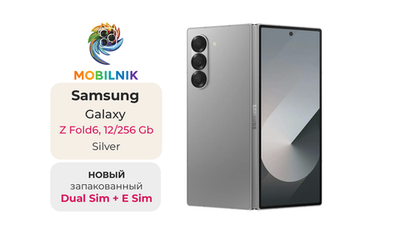 Samsung Galaxy Z Fold 6 12/256ГБ Silver