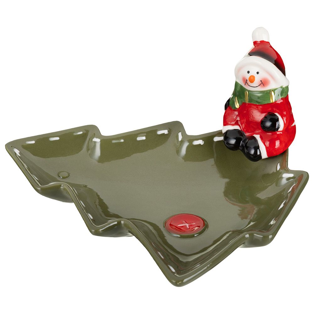 БЛЮДО СЕРВИРОВОЧНОЕ КОЛЛЕКЦИЯ "CHRISTMAS GIFT" 21*20.5*10 СМ