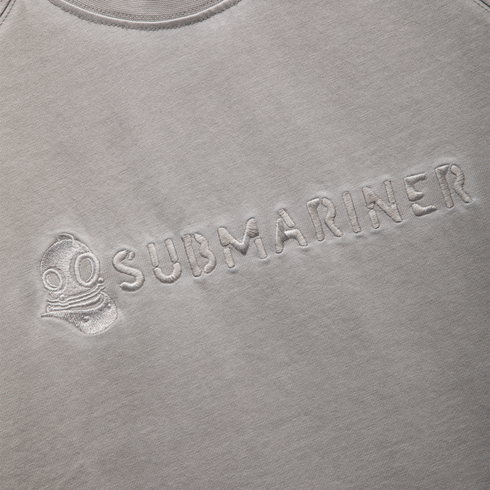TSHRT_VNTG_GMD Basic Logo Grey