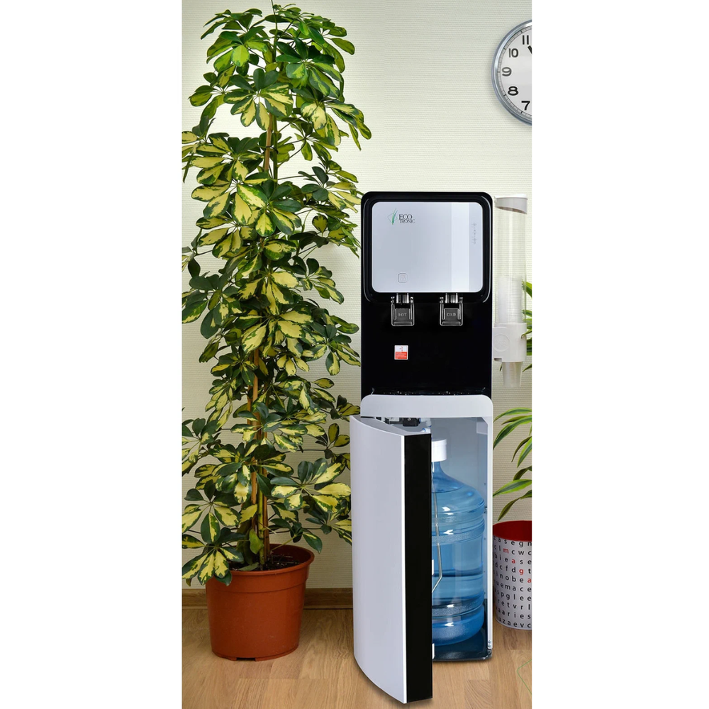 Кулер с нижней загрузкой бутыли Ecotronic M50-LXE white+black
