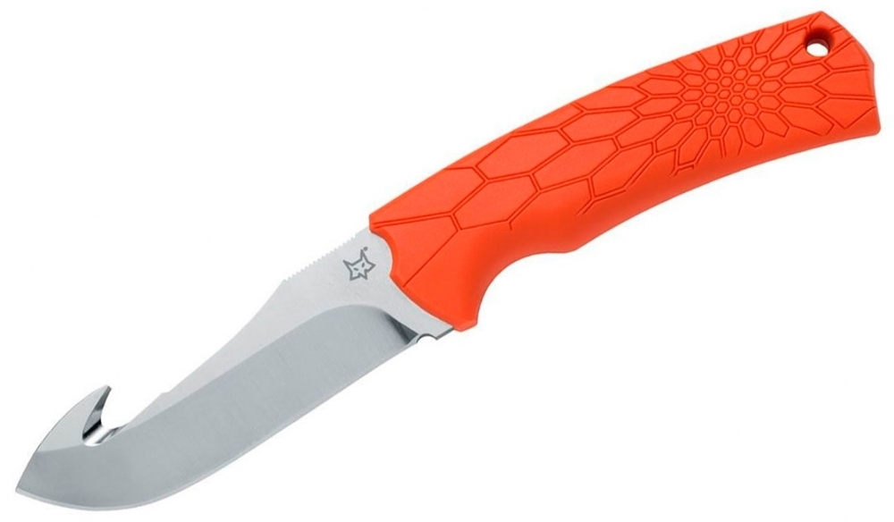 Шкуросъёмный нож скиннер Fox FX-607OR Core Skinner с крюком