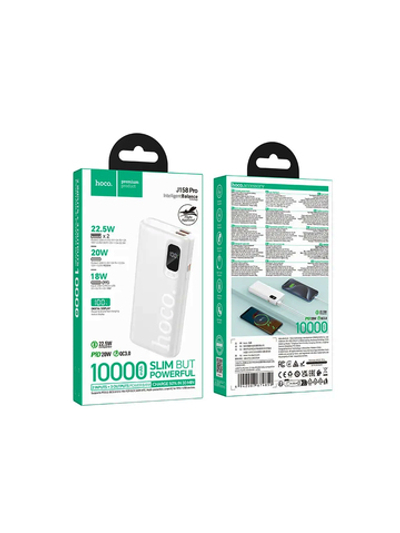 Внешний портативный аккумулятор J158 Pro 10000 mAh PD QC