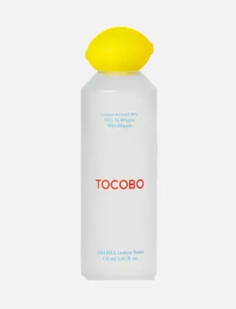 Tocobo Тонер-эксфолиант кислотный с экстрактом лимона - AHA BHA lemon toner, 150мл