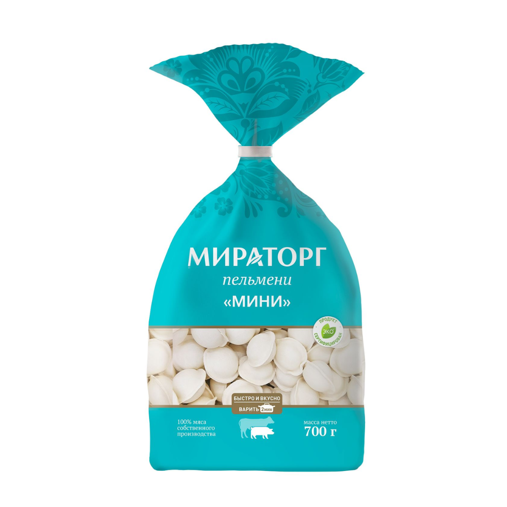 Пельмени Мираторг Мини 700 гр