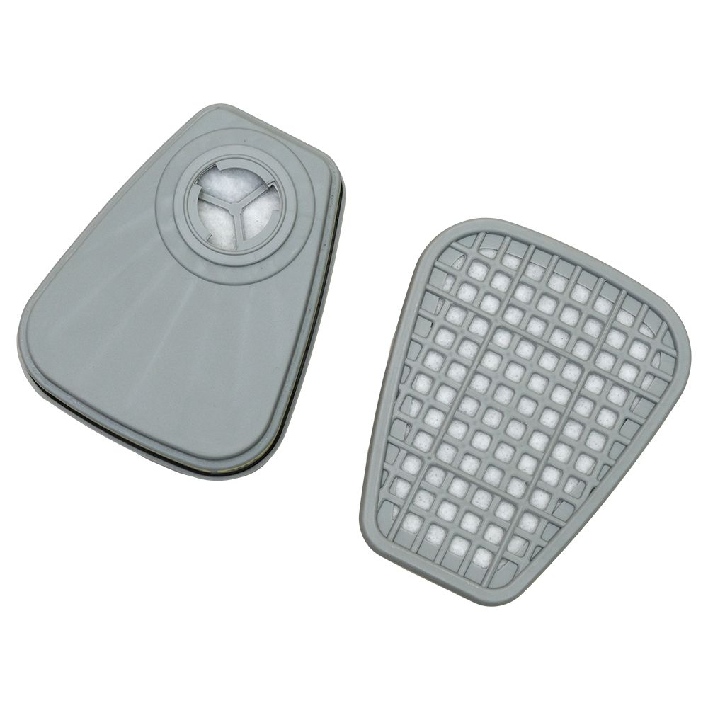 MK 089-6057 Фильтр для маски, класс A1B1E1 противогазовый угольный, 2 шт