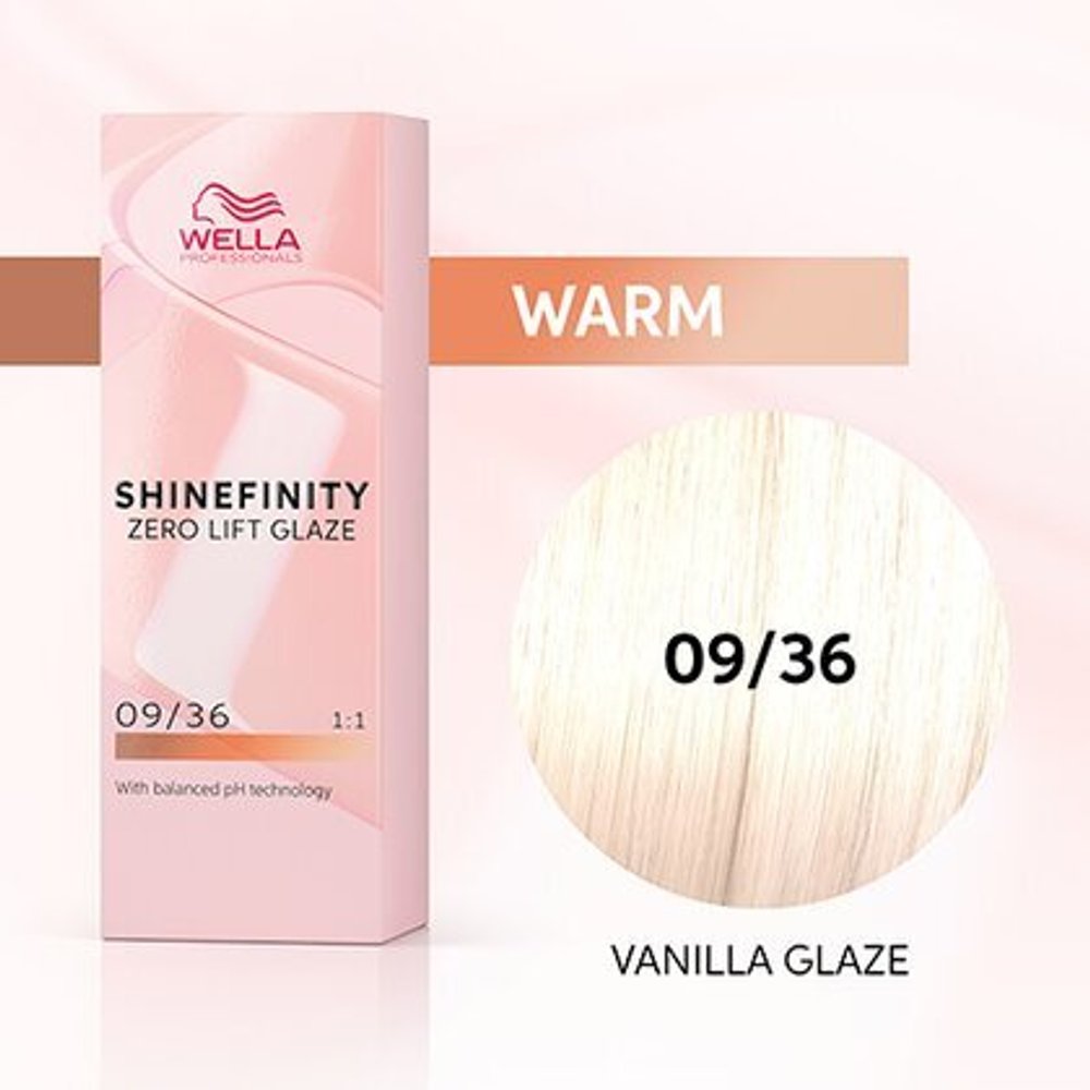Wella Shinefinity 09/36 Гель-крем краска Ванильная глазурь