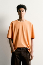 ФУТБОЛКА RELAXED FIT СО ШВОМ — ZARA