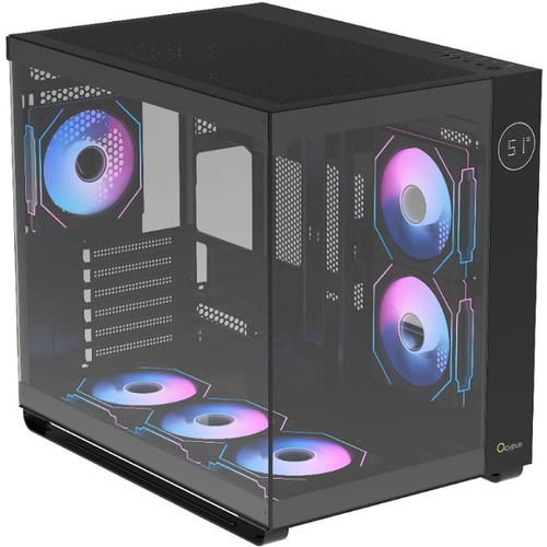 Корпус Midi-Tower Ocypus Lota C70 BK TG ARGB Black (Iota-C70-BKD600XX-GL)