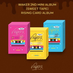 Альбом WAKER - SWEET TAPE 2nd Mini Album RISING CARD ALBUM RANDOM Version