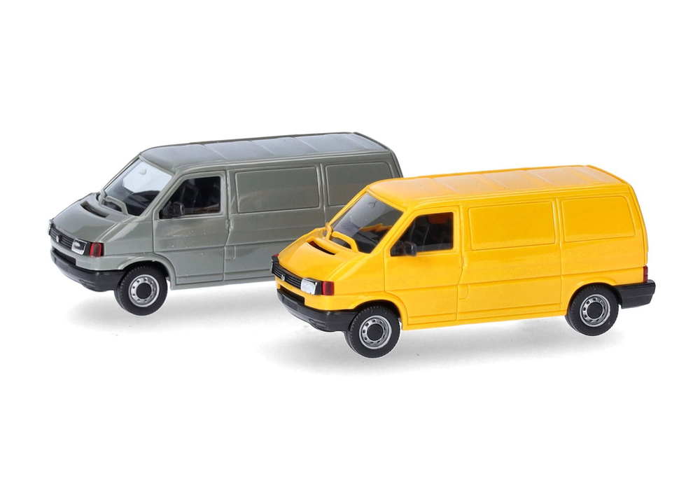 Набор для сборки: Фургон Volkswagen (VW) T4, серый/желтый