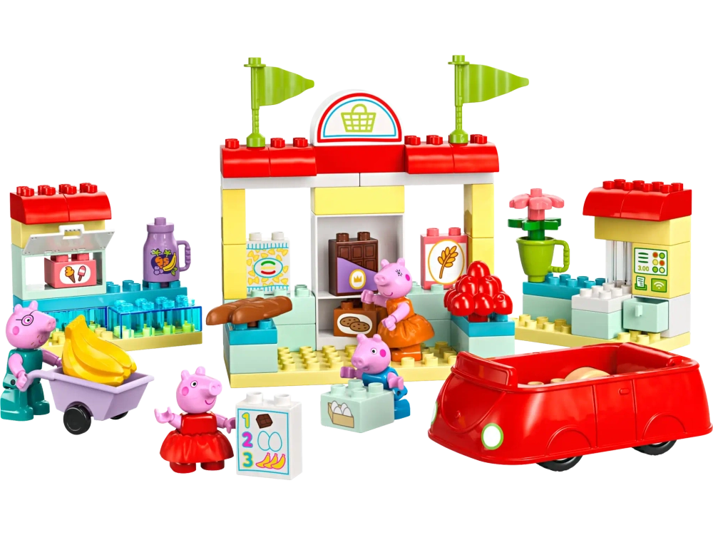 Конструктор LEGO Duplo 10434 Peppa Pig: супермаркет