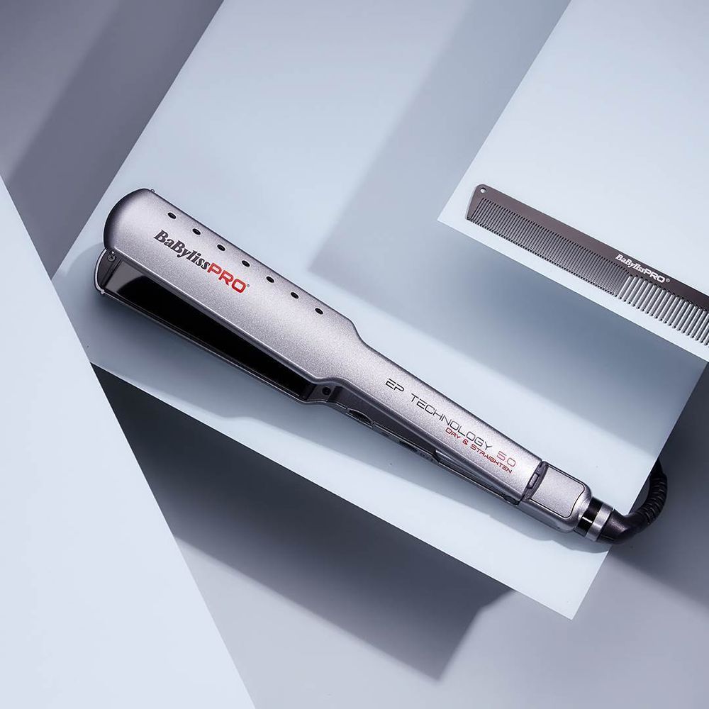 Профессиональный выпрямитель для волос BaByliss PRO Dry & Straighten Silver BAB2073EPE - 7