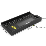Зарядное устройство Liitokala Lii-S12 Standard, для аккумуляторов, EU