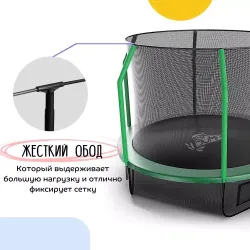 Батут с защитной сеткой KedaJump Jumpinator 14FT