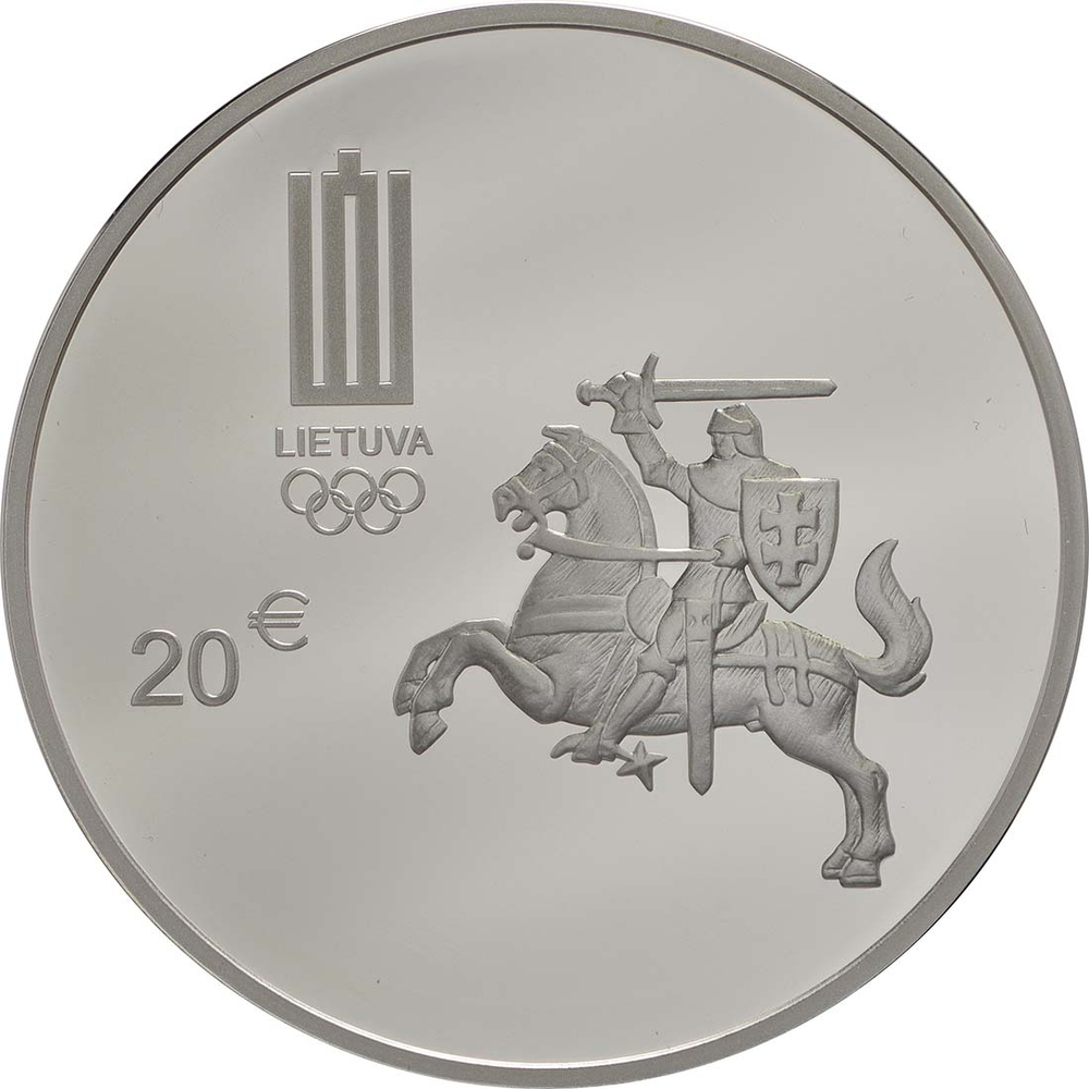 ЛИТВА, 2016, 20 ЕВРО [PROOF] [СЕРЕБРО]