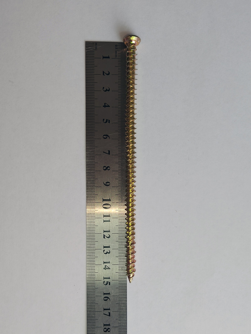 7,5х152 ЖЦ шуруп по бетону (10 шт)