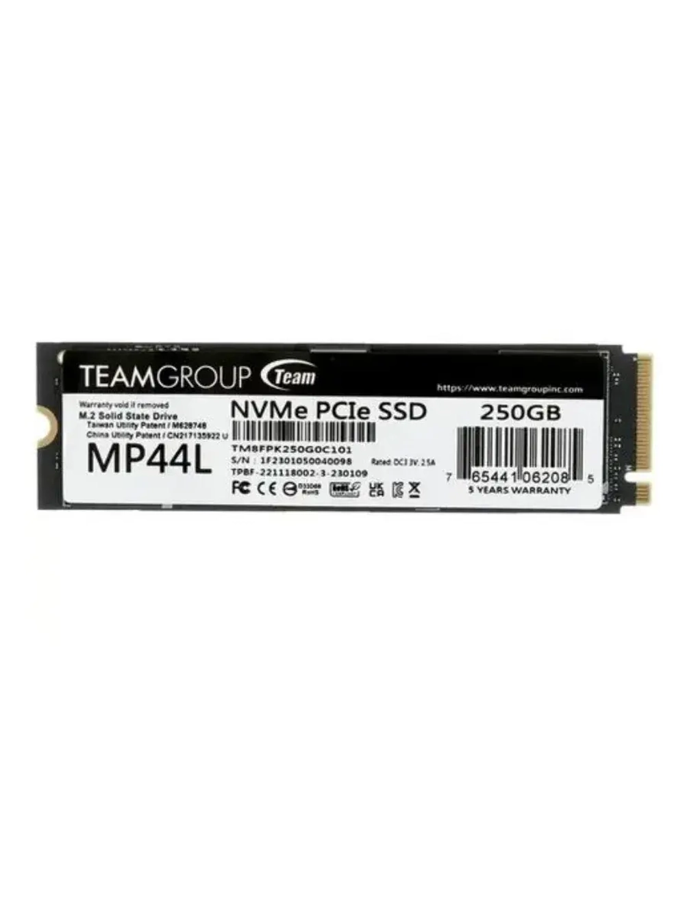 250 ГБ M.2 SSD накопитель MP44L TM8FPK250G0C101