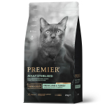 Корм сухой Premier для стерилизованных кошек ягненок и индейка, 2кг