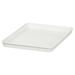 Крышка для контейнера IKEA KUGGIS (КУГГИС), Пластик, Белый, 13x18 см