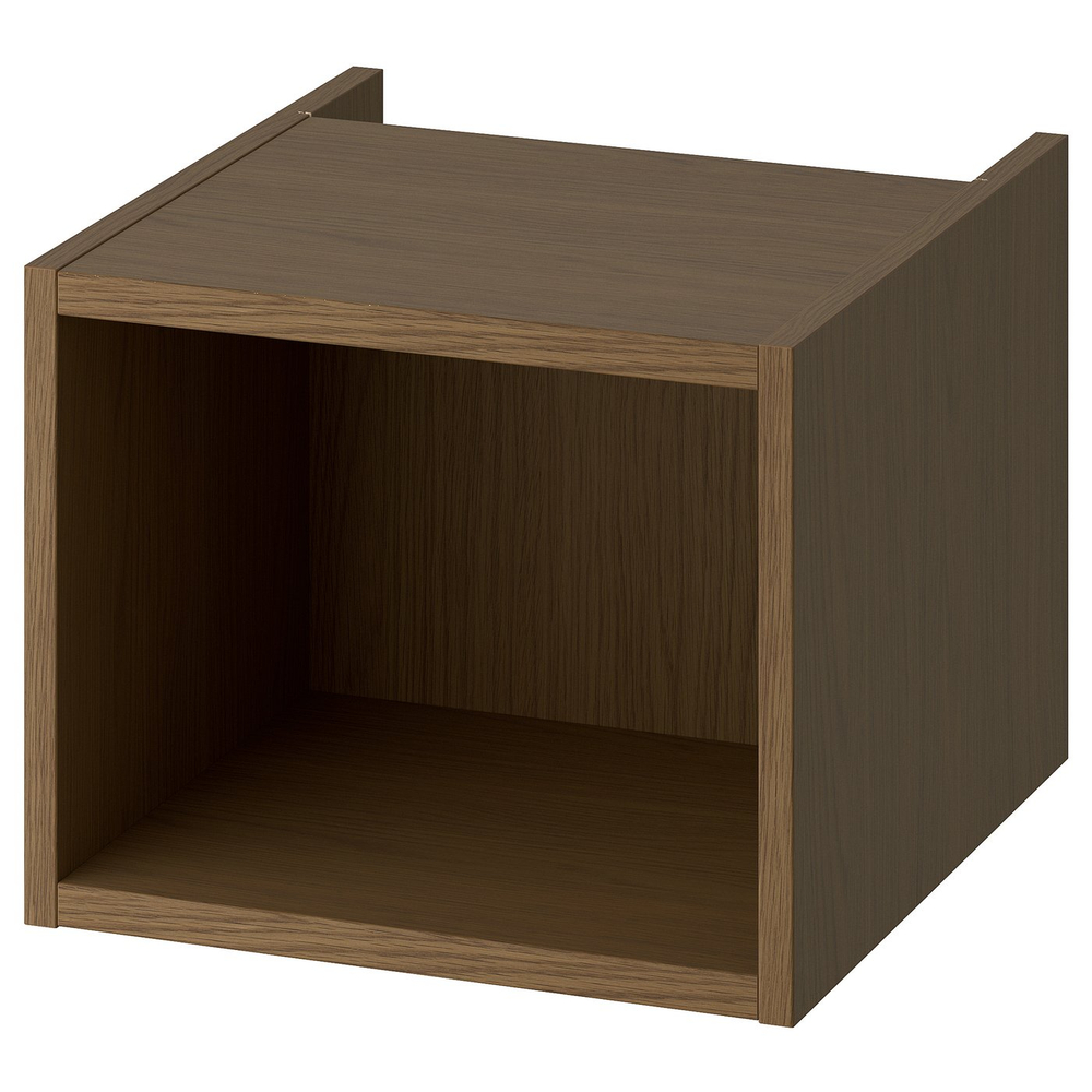 IKEA HAGAÅN  (ИКЕА ХАГАОН)  -  Шкафчик открытый - коричневая имитация дуба 40x48x33 см