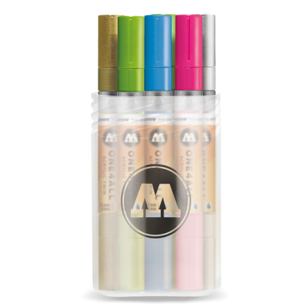 Набор маркеров Molotow ONE4ALL 227HS-CO - 12шт Main-Kit #2 (1,5/4мм)
