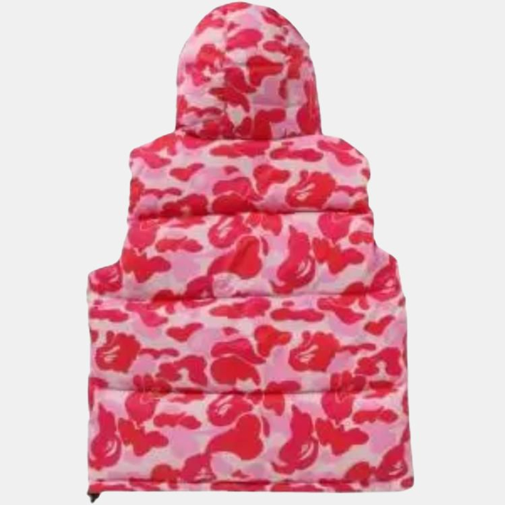 A Bathing Ape Bathing Ape Fw25 Down Vest розовый