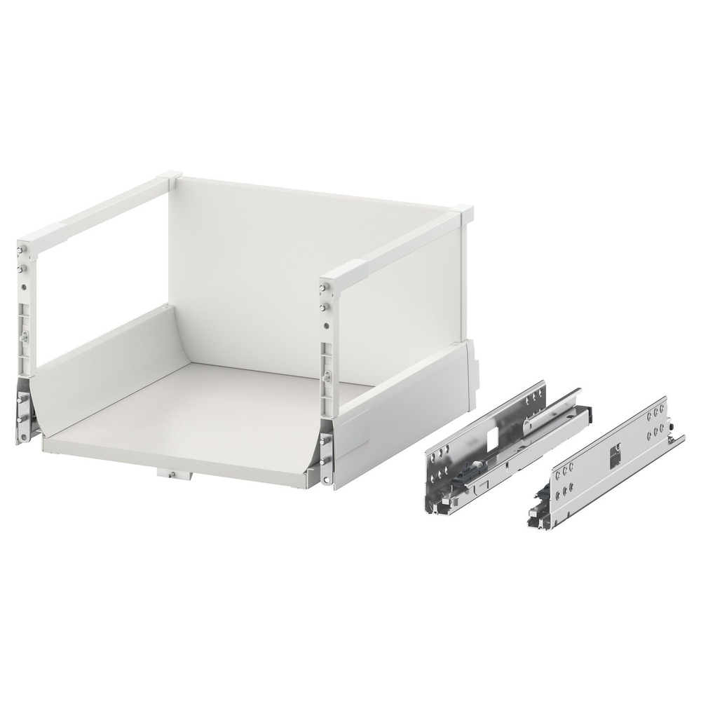 IKEA MAXIMERA  (ИКЕА МАКСИМЕРА)  -  Ящик высокий - белый 40x37 см