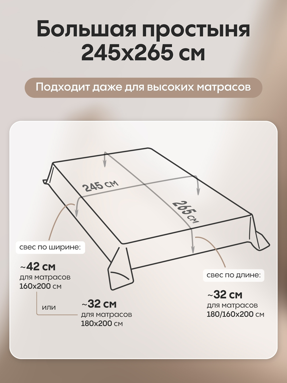 КПБ Однотонный Сатин Элитный OCE022, 2 спальный, 4 наволочки