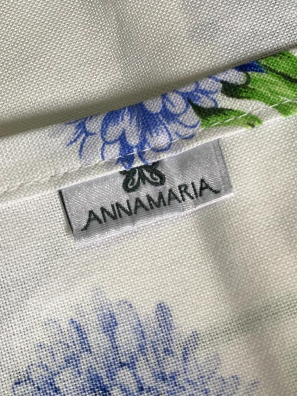 Скатерть 150х230 Anna Maria Soffione Azzuro