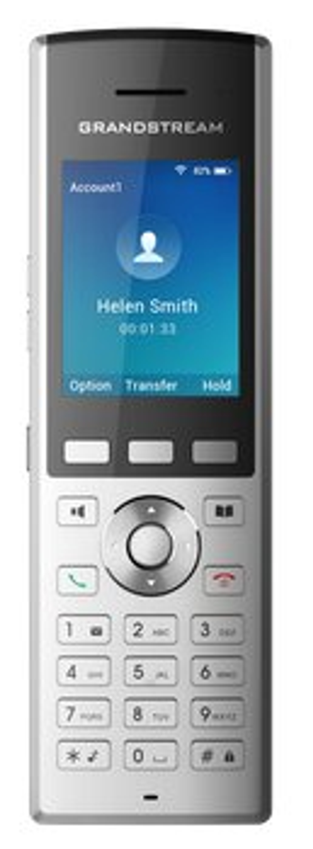 Wi-Fi телефон GRANDSTREAM WP820, SIP, IP, Wi-Fi, цветной экран