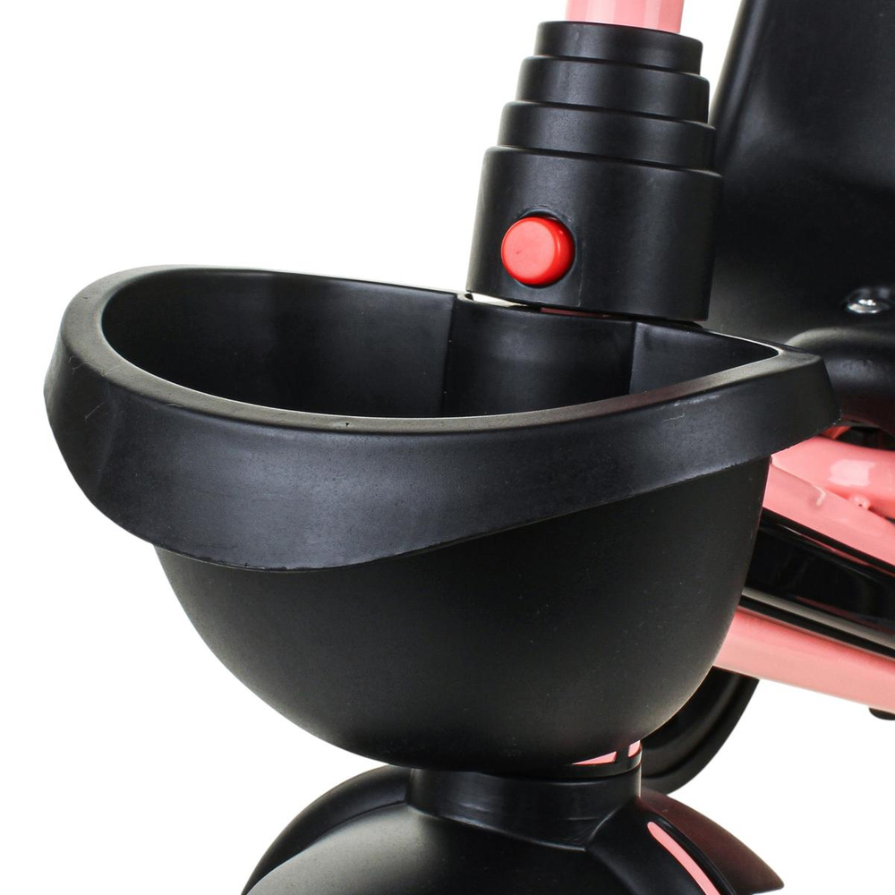Велосипед 3-х колесный, 2 корзины, розовый MZ-2501