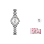 Zgo Sanrio Co branded Quartz Movement Alloy Strap Watch Women"s Watch Mother of Pearl Color Watch Dial